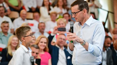 Spotkanie z premierem Morawieckim. 8-latek zadał proste pytanie