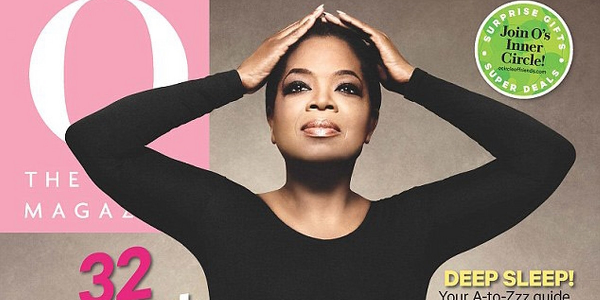 Oprah Winfrey na okładce "The O Magazine"