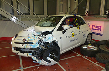 Testy zderzeniowe Euro NCAP – Fiat 500