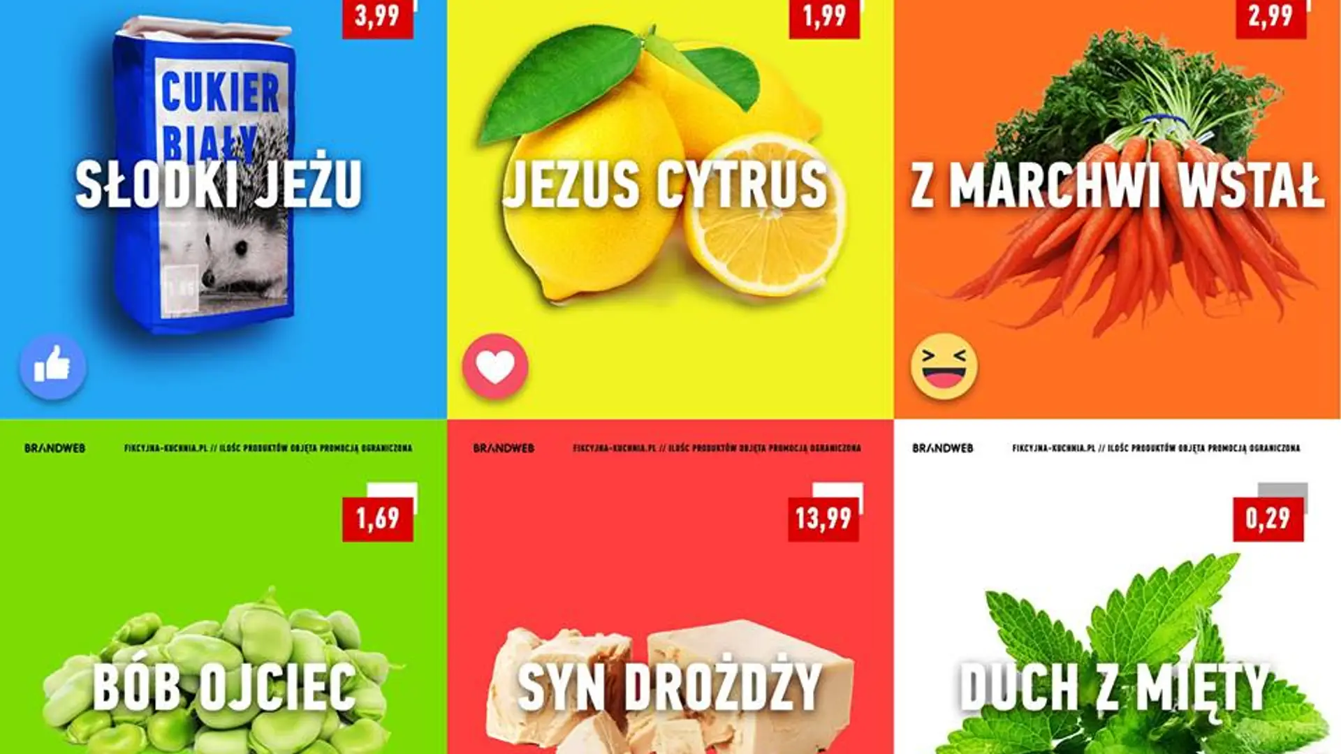 Obraża was czy nie? "Jezus Cytrus", "Z marchwi wstał" i inne hasła reklamowe