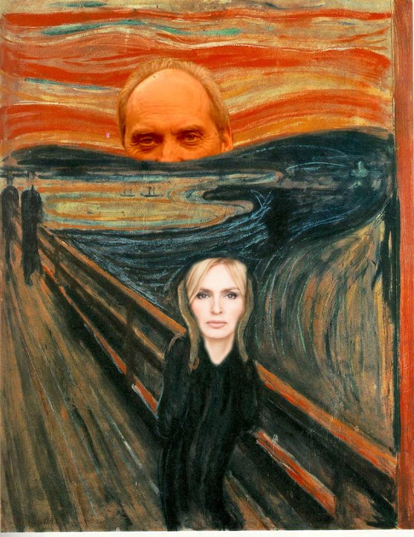 Antoni Macierewicz, to nowy element w obrazie Muncha
