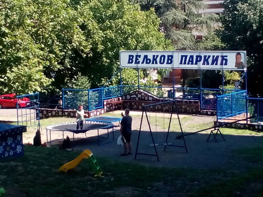 "Veljkov parkić" na Kumodraž