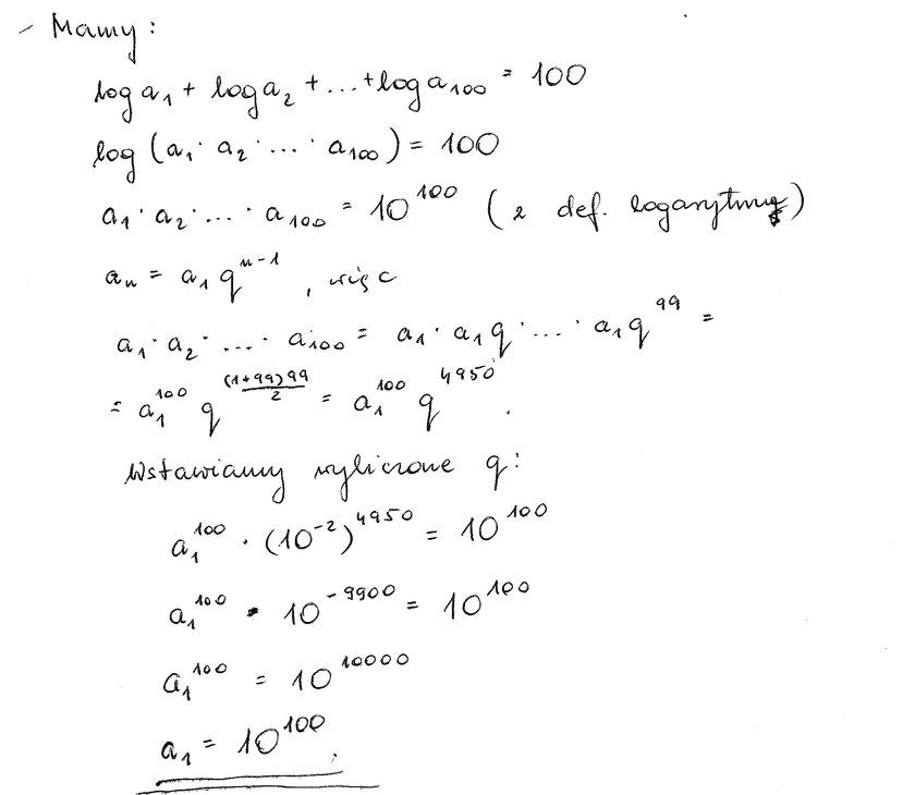 Matematyka poziom rozszerzony. 