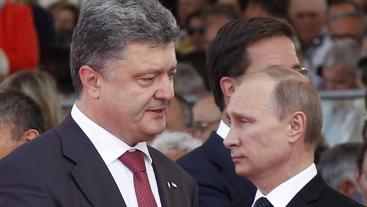 Petro Poroszenko Władimir Putin Ukraina Rosja polityka