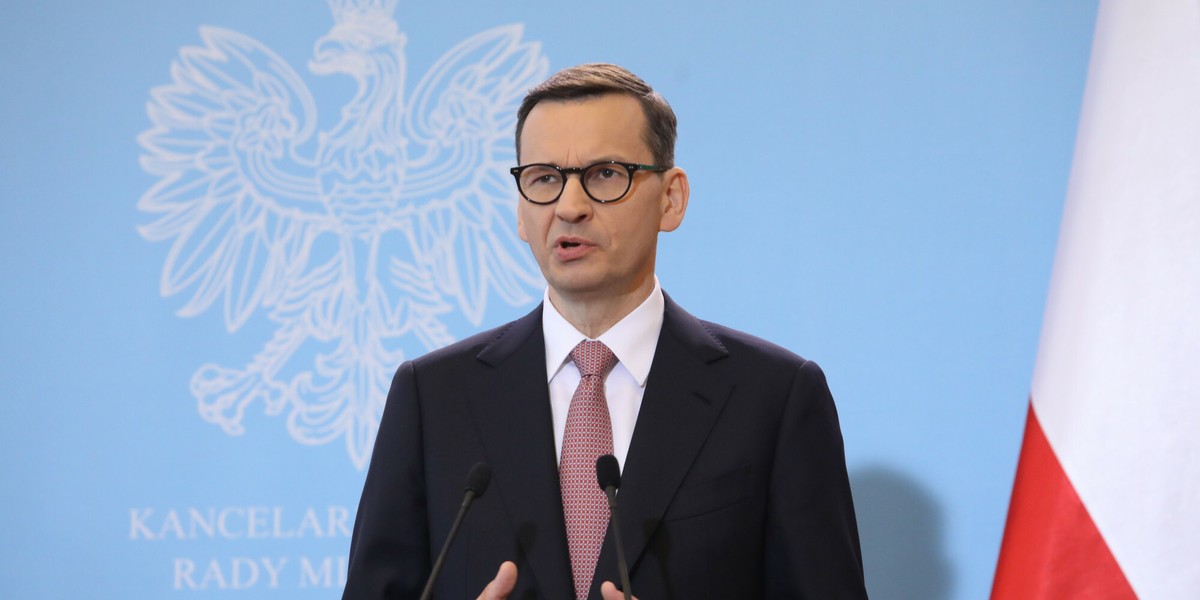 Premier Mateusz Morawiecki