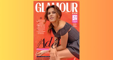 Csobot Adéllal a címlapon megjelent a GLAMOUR novemberi száma, ami nem véletlenül lett olyan különleges