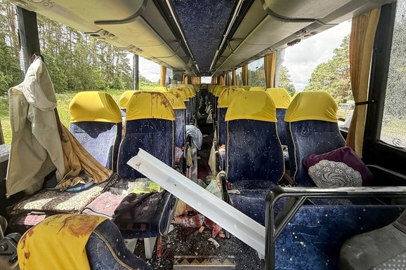 UN osudile napad na autobus sa decom iz Belorusije u ruskoj Brjanskoj oblasti