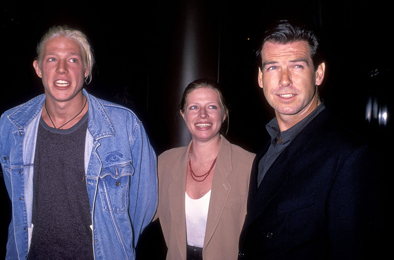 Pierce Brosnan i Christopher Brosnan