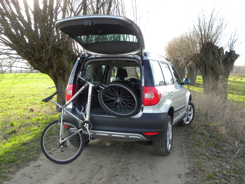 Skoda Yeti i rower