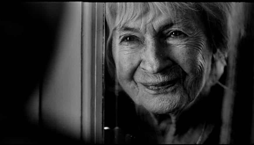 Danuta Szaflarska w filmie 'Pora umierać'