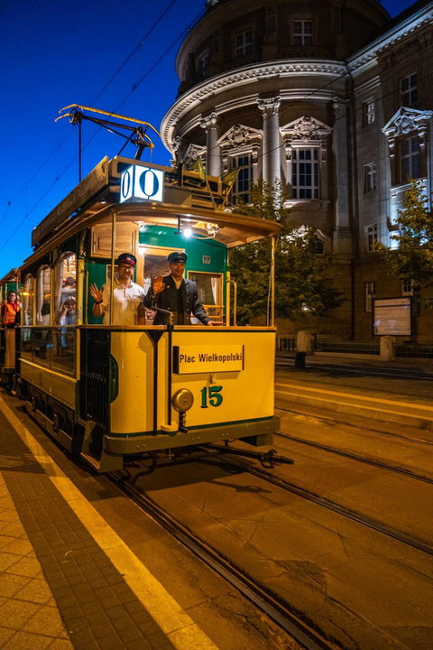 W pierwszą sobotę sierpnia odbyły się pierwsze w tym sezonie nocne kursy linii turystycznych MPK Poznań fot. Codzienny Poznań / D. Geldner