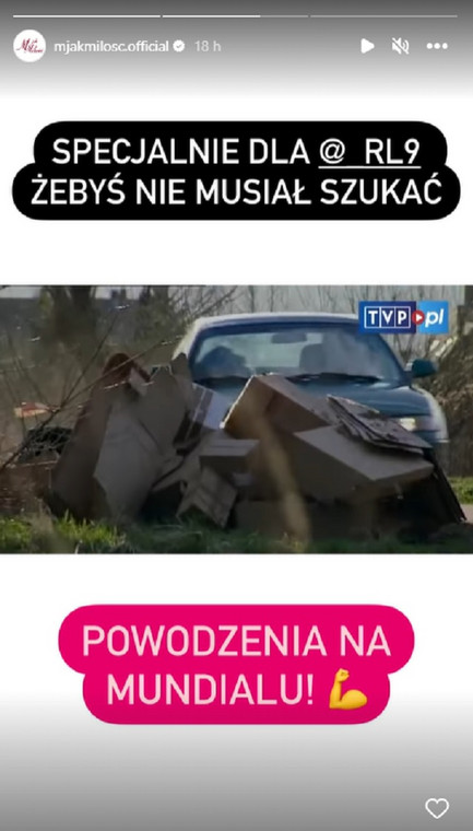 Odpowiedź "M jak miłość"