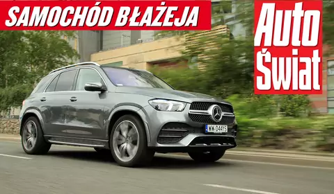 Mercedes GLE 300 d - samochód Błażeja