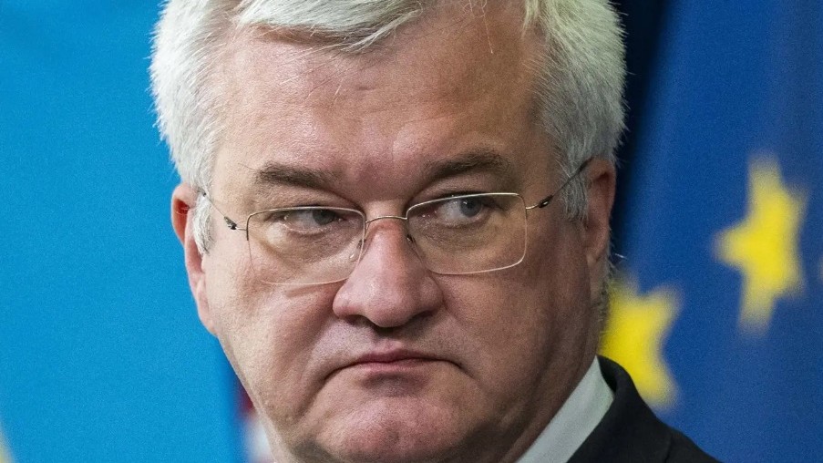 Ukrajinský minister zahraničných vecí Andrij Sybiha .