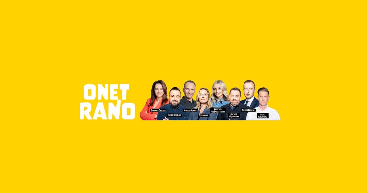 Onet Rano - 23.05 - Wiadomości