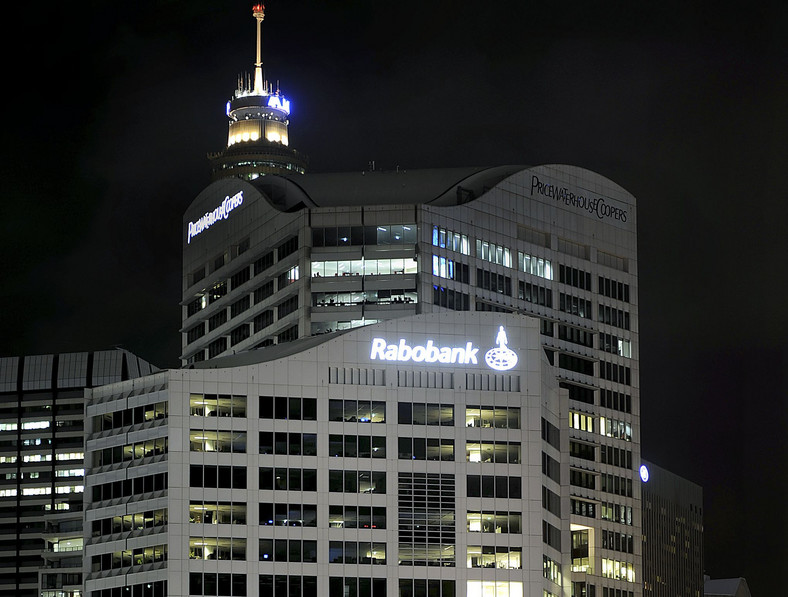 Holenderski Rabobank, główny akcjonariusz banku BGŻ jest na 6. miejscu w rankingu.
