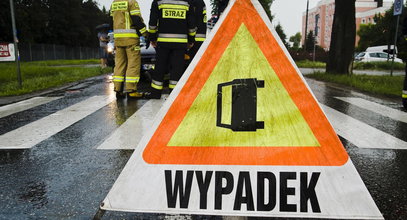 Karambol pod Wrocławiem. Na A4 zderzyło się sześć pojazdów. Potężny korek na kilkanaście kilometrów