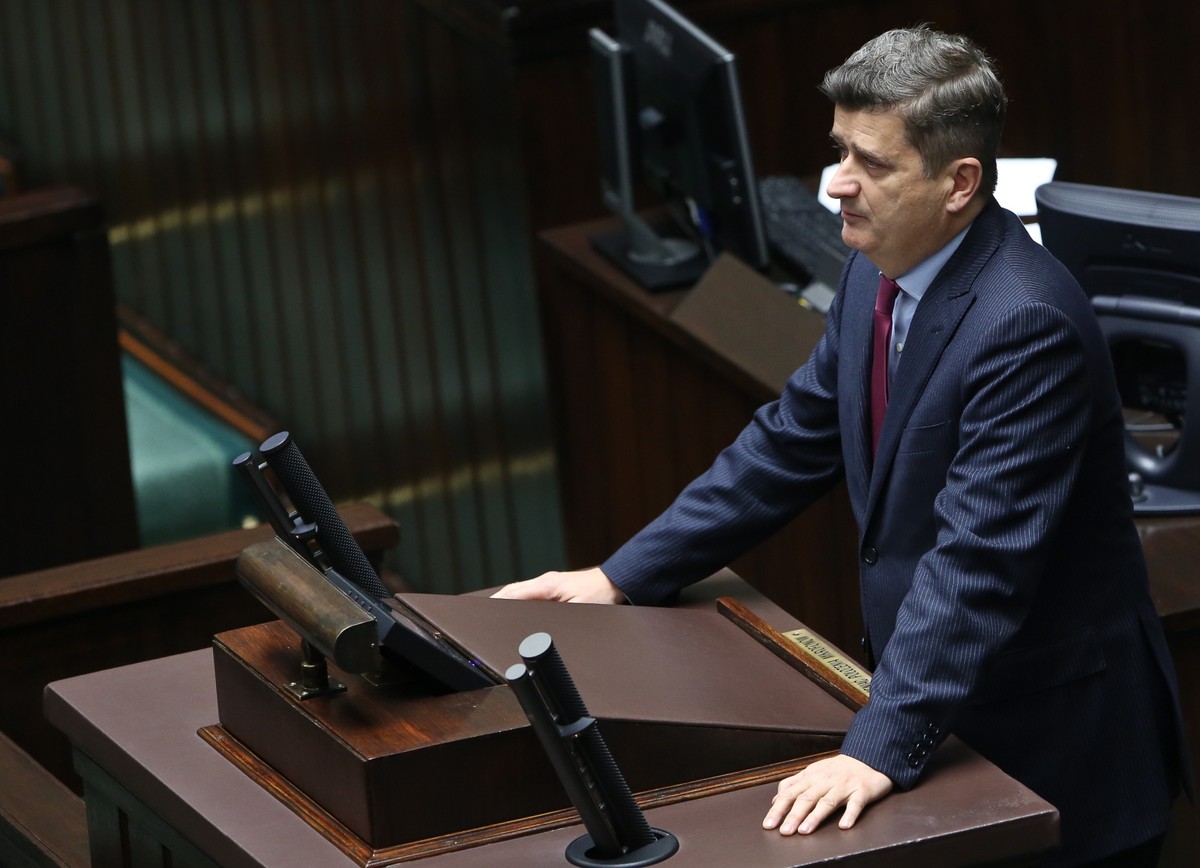 Janusz Palikot w Sejmie