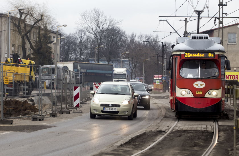 Sosnowiec rozkopany wzdłuż i wszerz