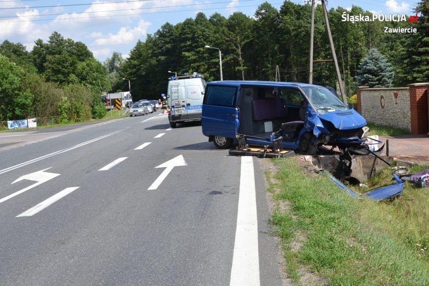 Dramat na drodze. Dzieci w szpitalu