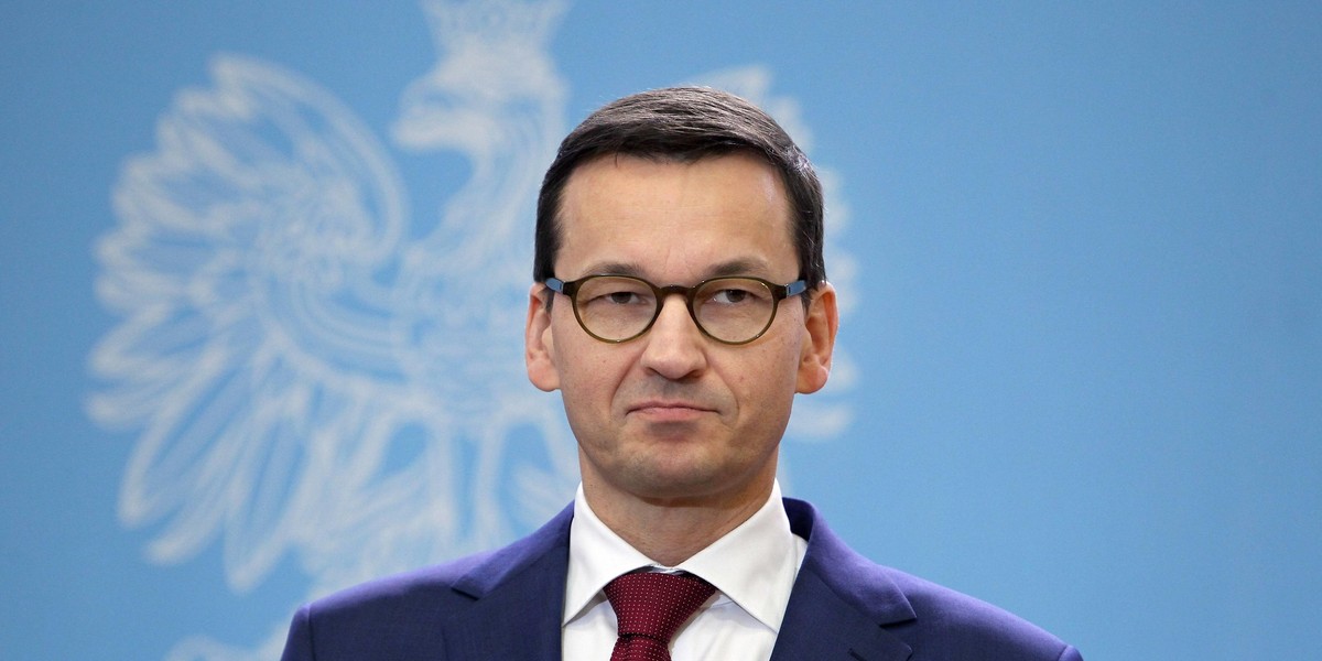 Premier Mateusz Morawiecki