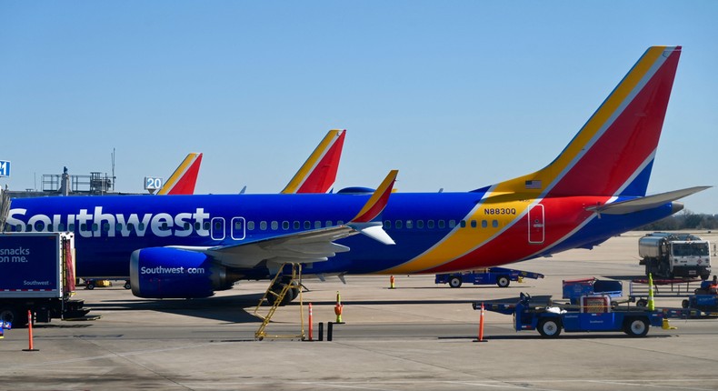 The Southwest Airlines plane was bound for Cancun, Mexico.Daniel Slim/AFP/Getty Images