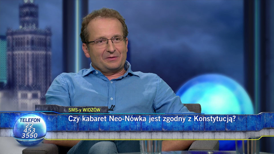 Robert Górski w "Szkle kontaktowym"