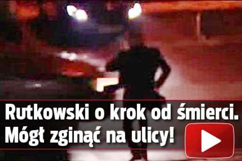 Rutkowski o krok od śmierci. Mógł zginąć na ulicy FILM