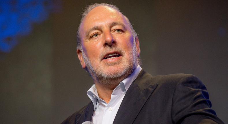 Brian Houston, founder of the Hillsong megachurch and one of its global senior pastors, has resigned.