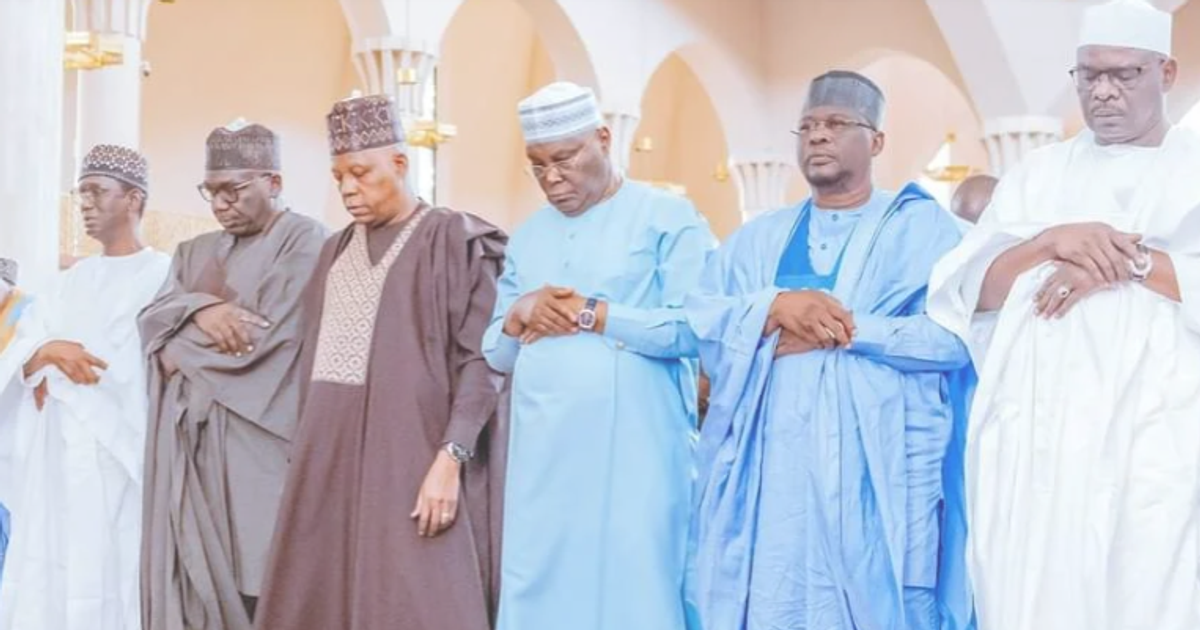Shettima, Atiku, Ribadu attend funeral prayers for late Lamorde - Vimarsana News