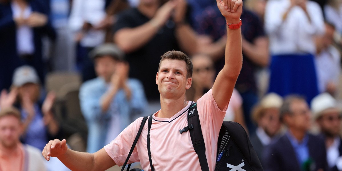 Hubert Hurkacz (25 l.) właśnie awansował do finału debla na trawie w Stuttgarcie. To ćwiczenie przed Wimbledonem