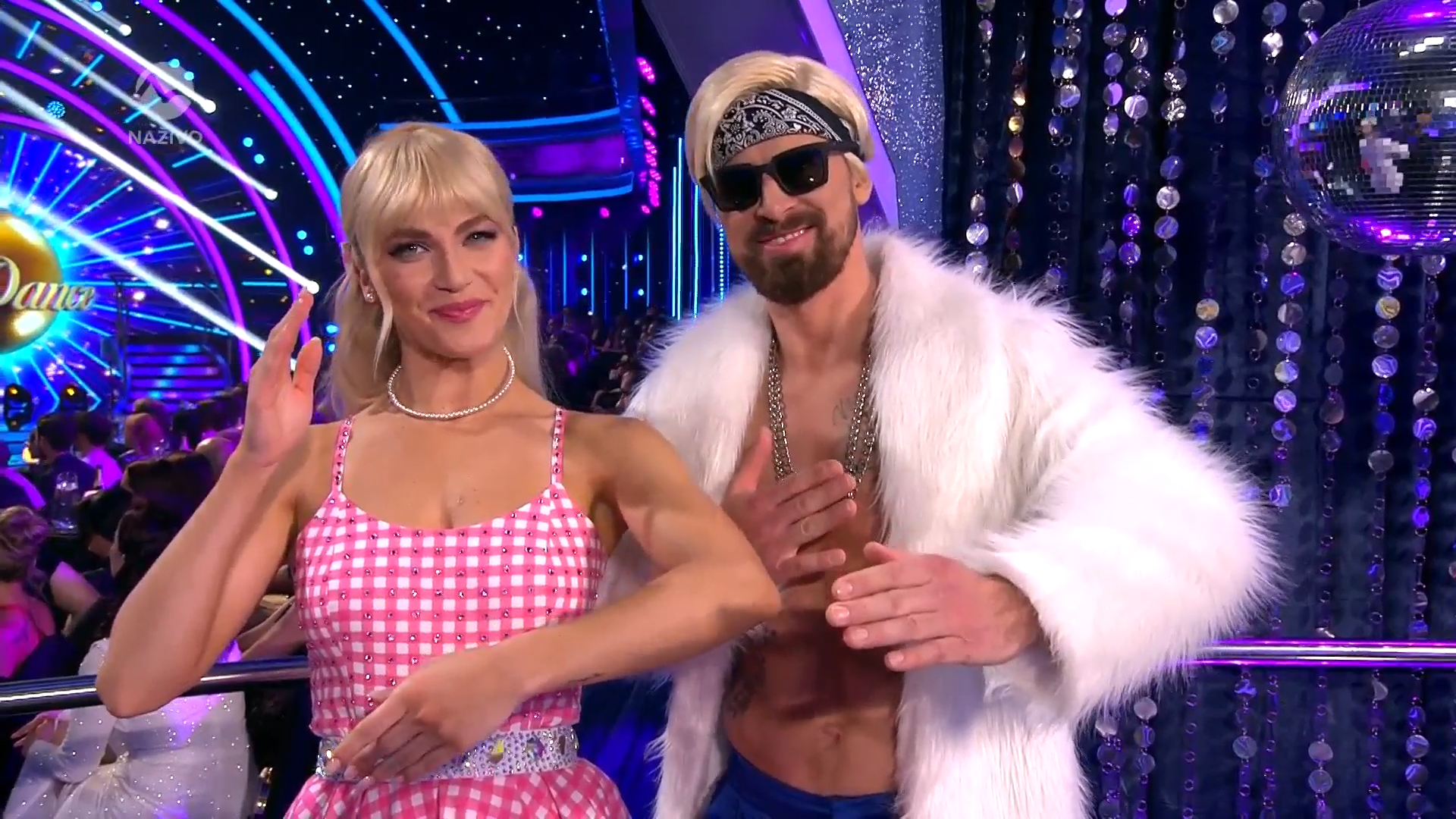 Tretie kolo Let’s Dance - Peter Sagan a Eliška Lenčešová.