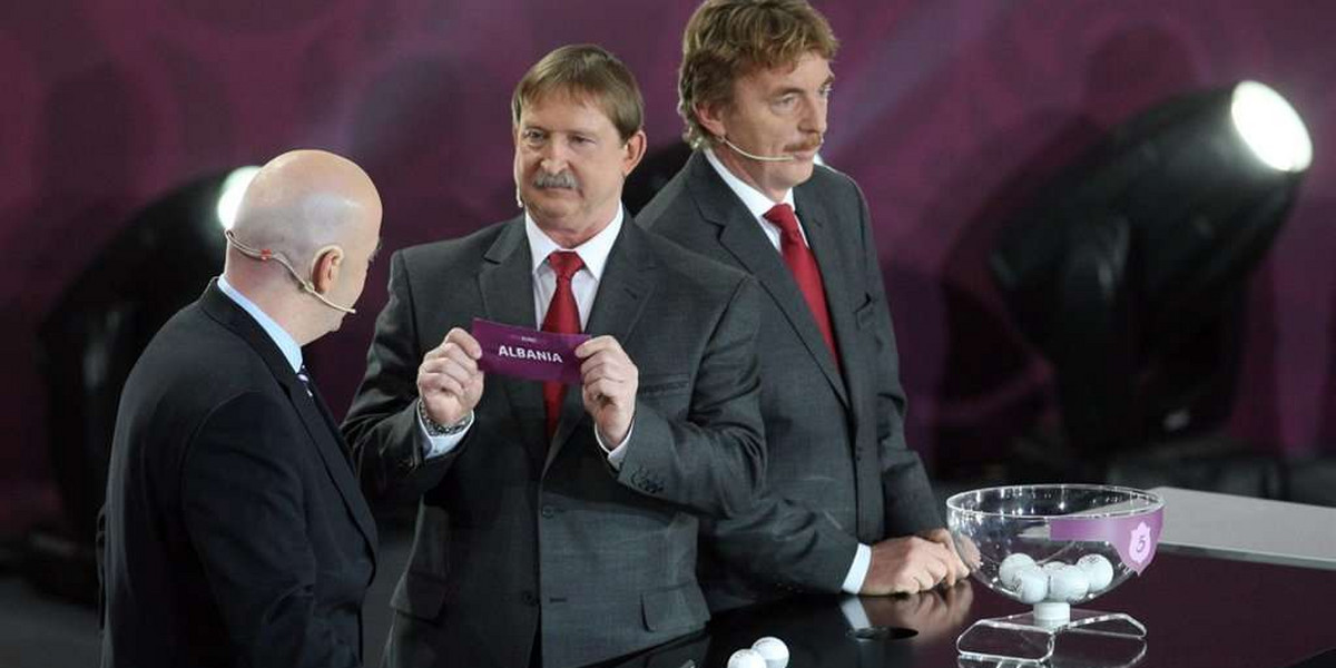 Losowanie grup eliminacyjnych Euro 2012 w Warszawie wypadło świetnie