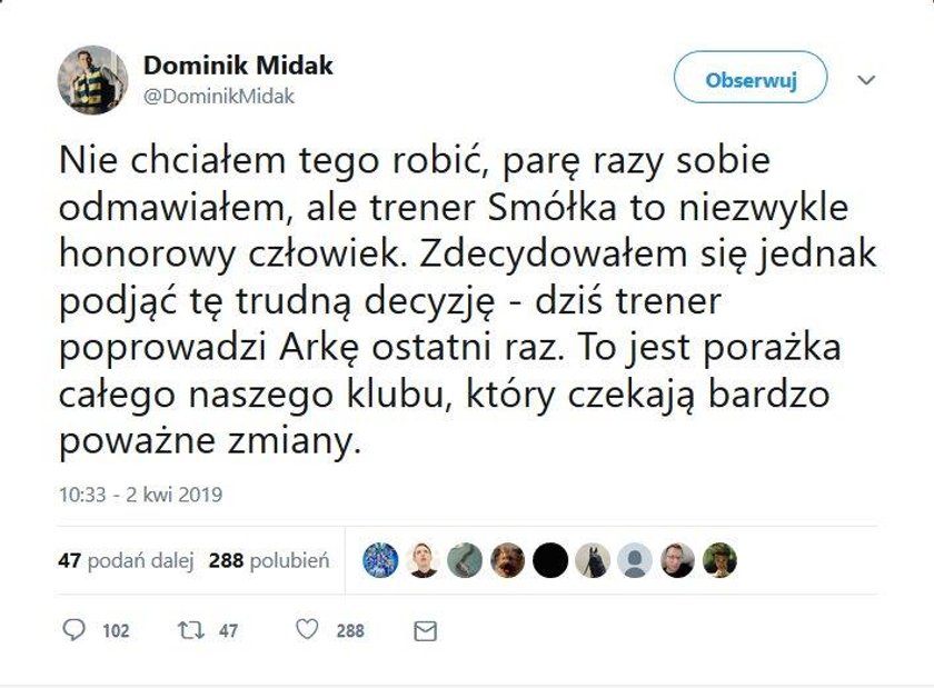 Dominik Midak, Zbigniew Smółka