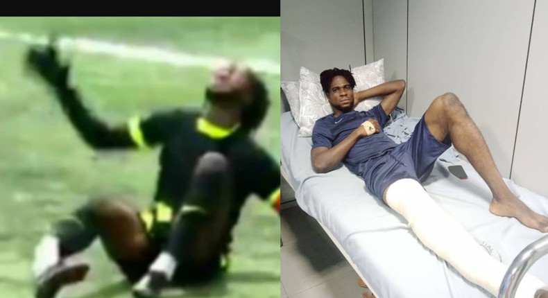 Christian Addai: Tema Youth goalie undergoes successful surgery after horrific leg break