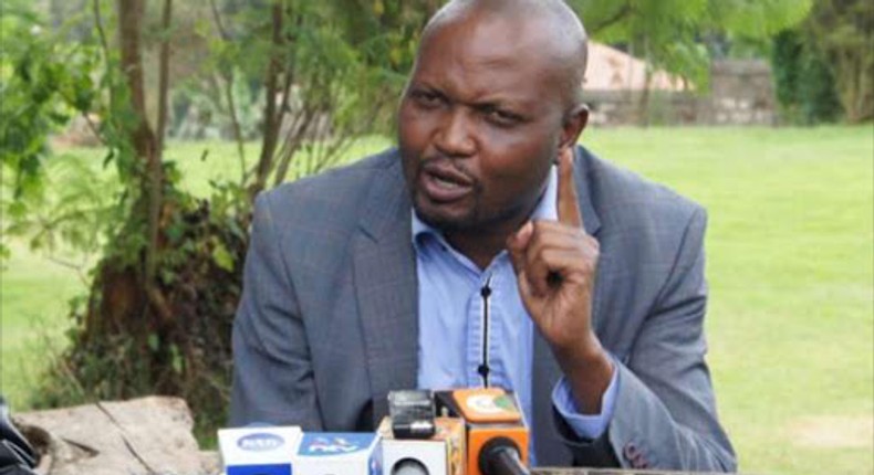 I hope William Ruto's meeting was not discussing my assassination - Moses Kuria