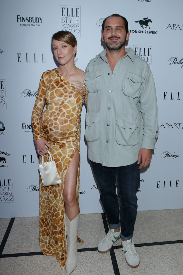 Lara Gessler i Piotr Szeląg na Elle Style Awards 2022