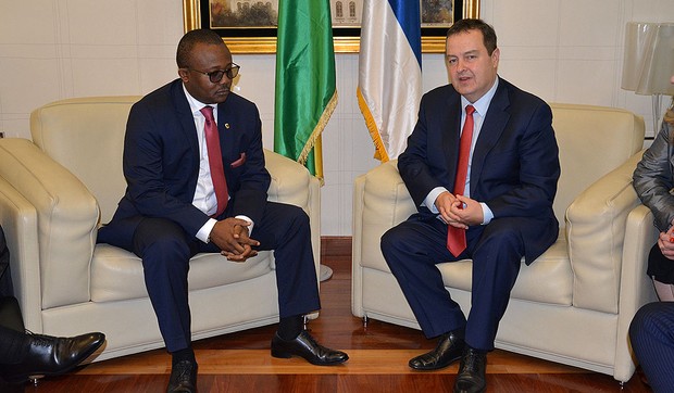 Ivica Dačić, Umaro Sisko Embalo, Gvineja Bisao