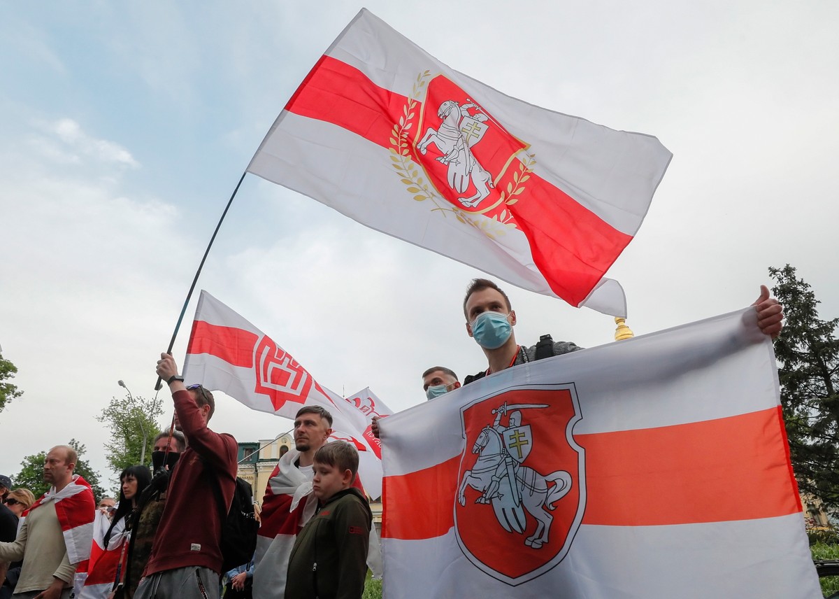 Protesty Białorusinów po zatrzymaniu opozycjonisty