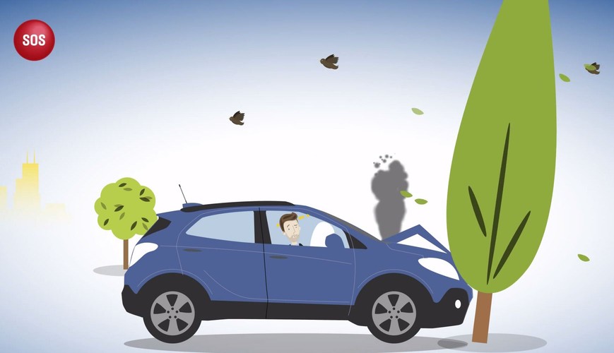 Automatyczne reagowanie na zderzenie