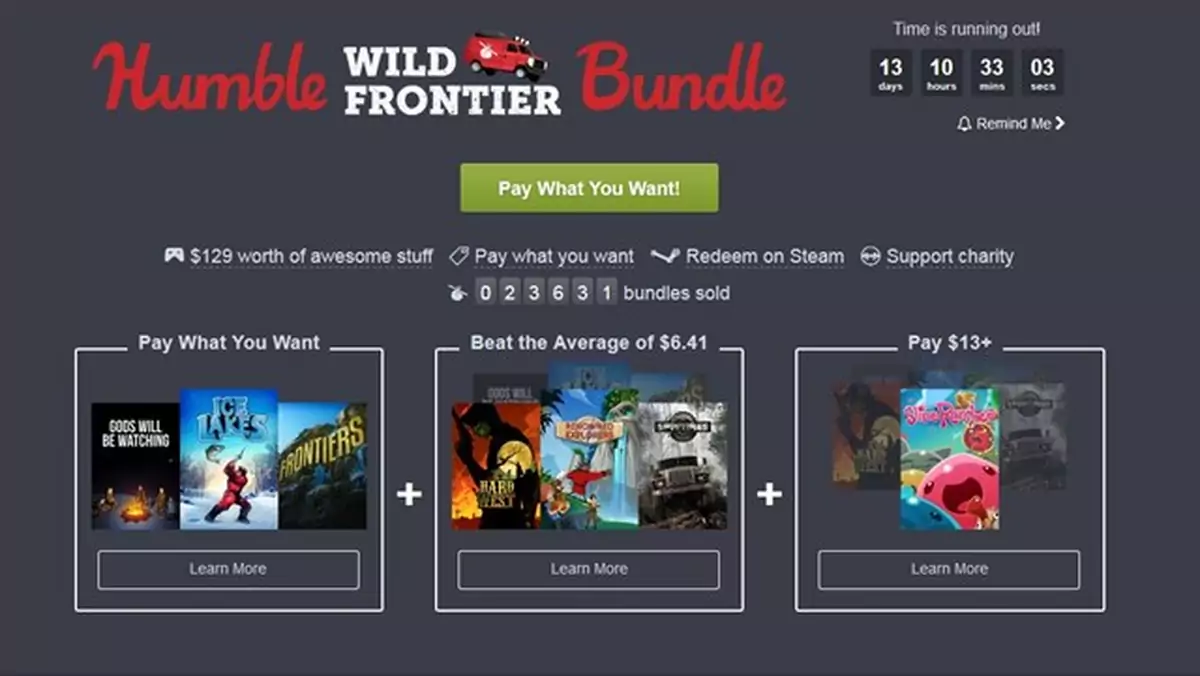 Humble Wild Frontier Bundle - siedem gier z "dzikiego pogranicza" za niewiele ponad 50 zł