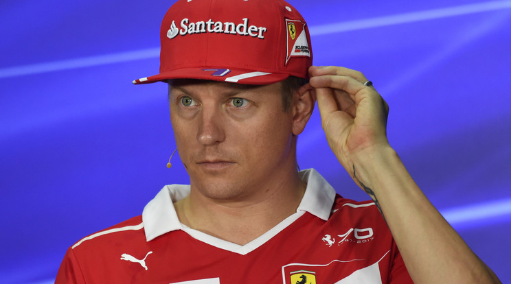 Kimi Räikkönen/Fotó: AFP