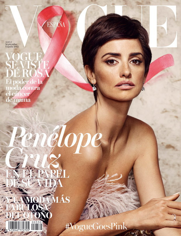 Penelope Cruz na okładce "Vogue"