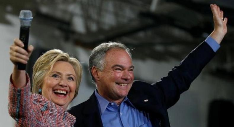 Democrat Clinton picks Kaine, able governing partner, as running mate