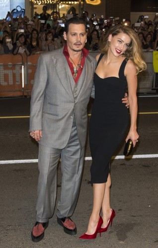 Amber Heard i Johnny Depp