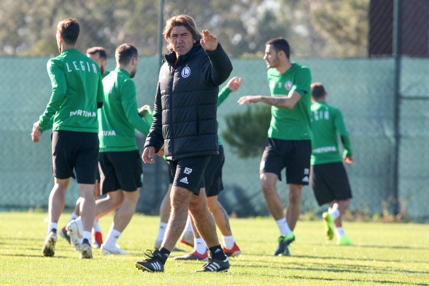 Pilka nozna. Ekstraklasa. Legia Warszawa. Zgrupowanie w Portugalii. Trening. 27.01.2019