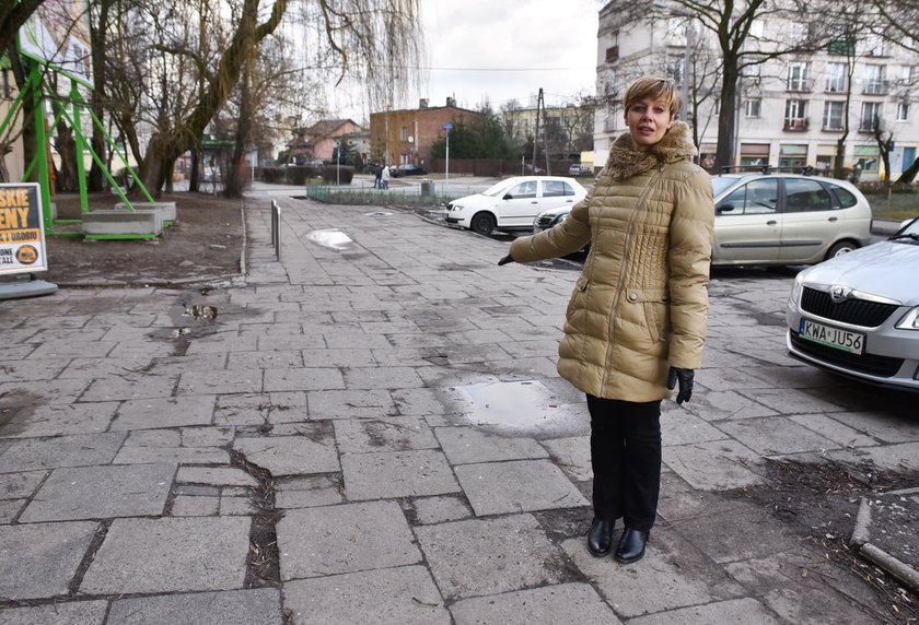 Chodniki w Łodzi wymagają remontu