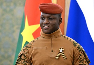 Vojni lider Burkine Faso Ibrahim Traore