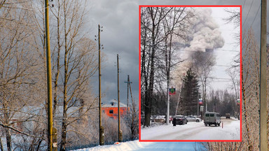 Wielka eksplozja w fabryce amunicji w Rosji. "Domy się trzęsły"