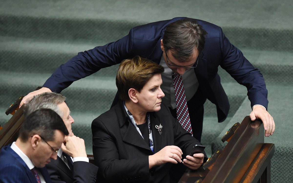 Beata Szydło i Zbigniew Ziobro
